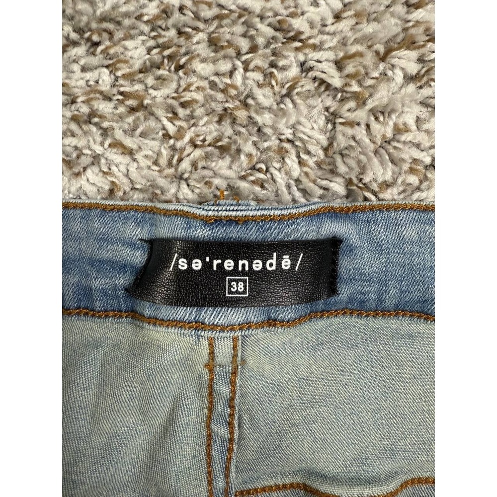 Serenede Cyber Cloud Cargo Blue Jeans Men's Size 38 - Picture 8 of 14